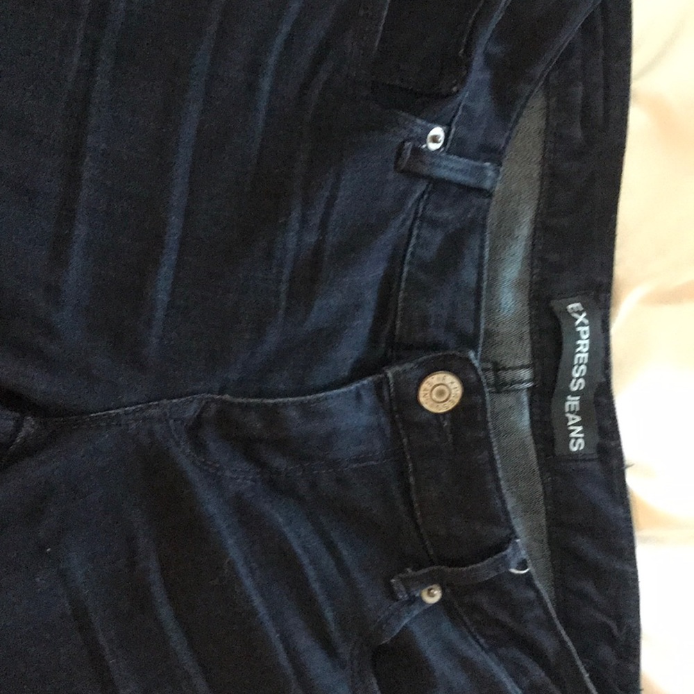 Express Skinny Jeans dark blue size 8